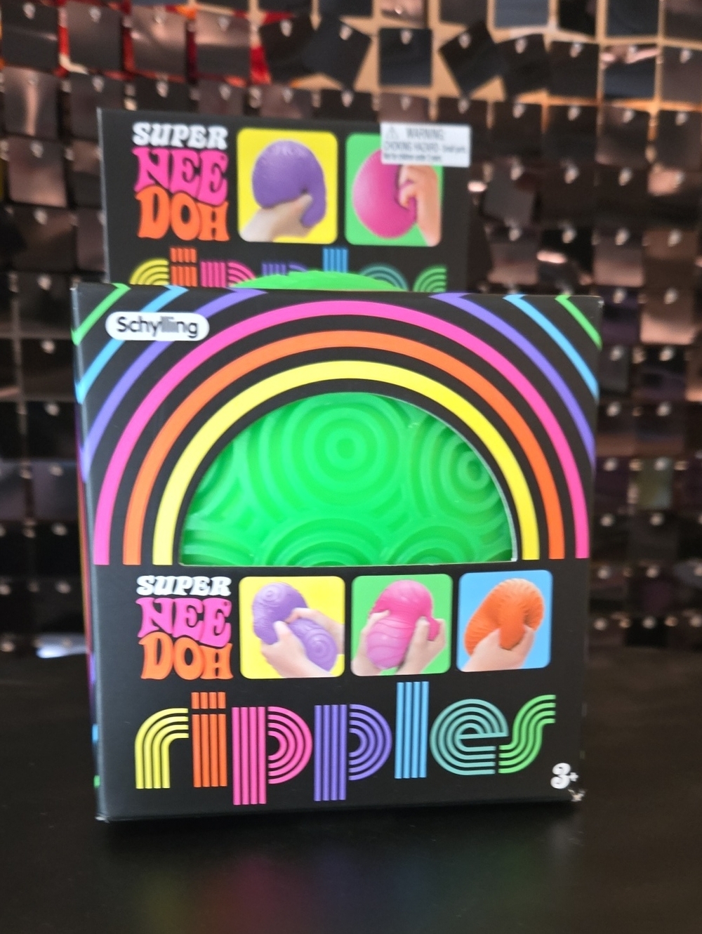 New Super NeeDoh Ripples Stress Ball - Green